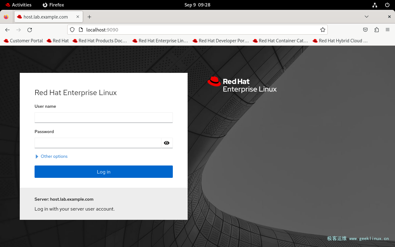 Cockpit 基于WEB管理Linux服务器